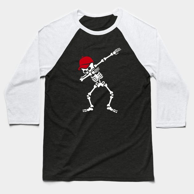 Dabbing skeleton (Dab) baseball cap Baseball T-Shirt by LaundryFactory